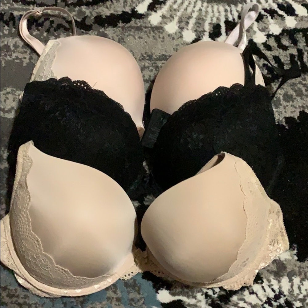 Lot of 3 Torrid push-up bras 36F 36DDD